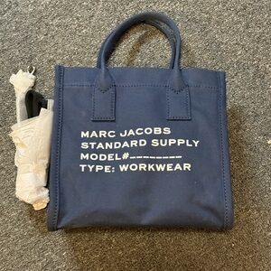 Marc Jacobs Blue Workwear Tote